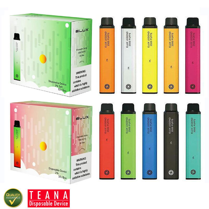 Elux Legend Disposable Vape 2% Strength E Cigarette Starter Kit 3500 Puffs 1500mAh 10ml Pre-filled Pods Cartridges Vapors Legends Bar Puff Cigarettes Vapes, Remark colors
Elux Legend Disposable Vape 2% Strength E Cigarette Starter Kit 3500 Puffs 1500mAh 10ml Pre-filled Pods Cartridges Vapors Legends Bar Puff Cigarettes Vapes, Remark colors