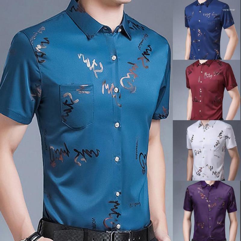 Men's Dress Shirts Men Summer Business Shirt Social Letter Pocket Turndown Collar Slim Top For Party Single Breasted Quality TopsMen's Vere2, Lake blue
Men's Dress Shirts Men Summer Business Shirt Social Letter Pocket Turndown Collar Slim Top For Party Single Breasted Quality TopsMen's Vere2, Lake blue