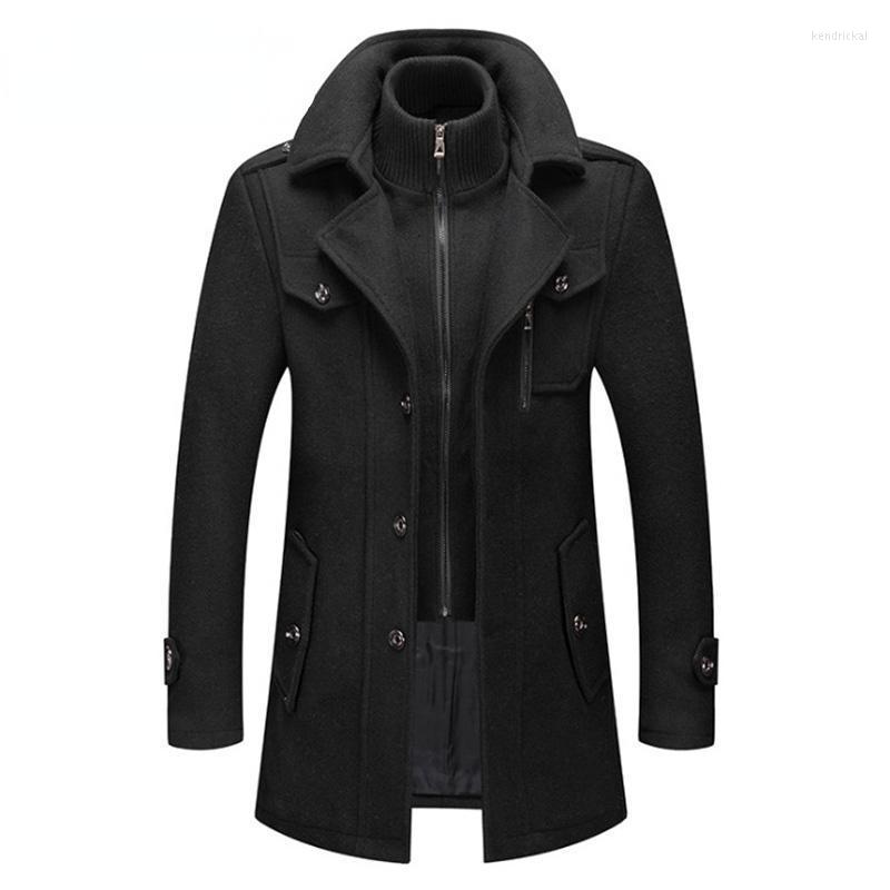 Men's Wool & Blends 2022 Brand Autumn And Winter Coat Solid Color Cold-proof Double Collar Casual Windbreaker Male 4XL Kend22, Black
Men's Wool & Blends 2022 Brand Autumn And Winter Coat Solid Color Cold-proof Double Collar Casual Windbreaker Male 4XL Kend22, Black