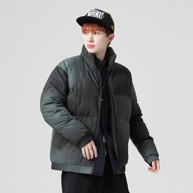 Men's Down & Parkas 2022 Winter Fashion Jacket Men Casual Bubble Jackets Cotton Padded Coat Stand Collar Slim Fit Outwear Thick Warm B373 Ka, Gray
Men's Down & Parkas 2022 Winter Fashion Jacket Men Casual Bubble Jackets Cotton Padded Coat Stand Collar Slim Fit Outwear Thick Warm B373 Ka, Gray