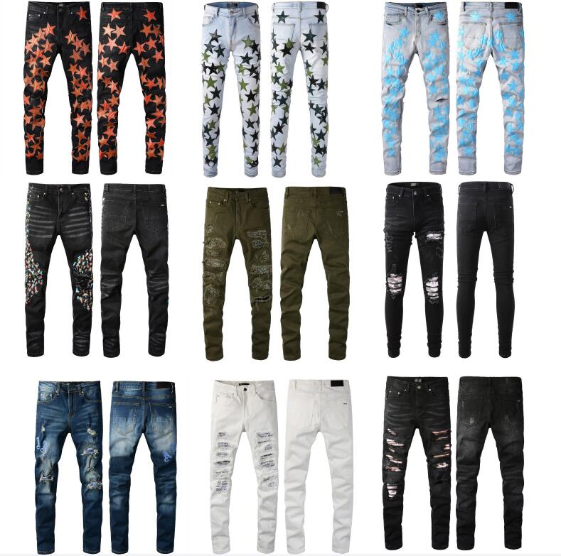 Fashion Mens Jeans Distressed Ripped Biker Slim Fit Motorcycle Biker Denim Designer Hip Hop Men Jean Size 28-40, Customize
Fashion Mens Jeans Distressed Ripped Biker Slim Fit Motorcycle Biker Denim Designer Hip Hop Men Jean Size 28-40, Customize