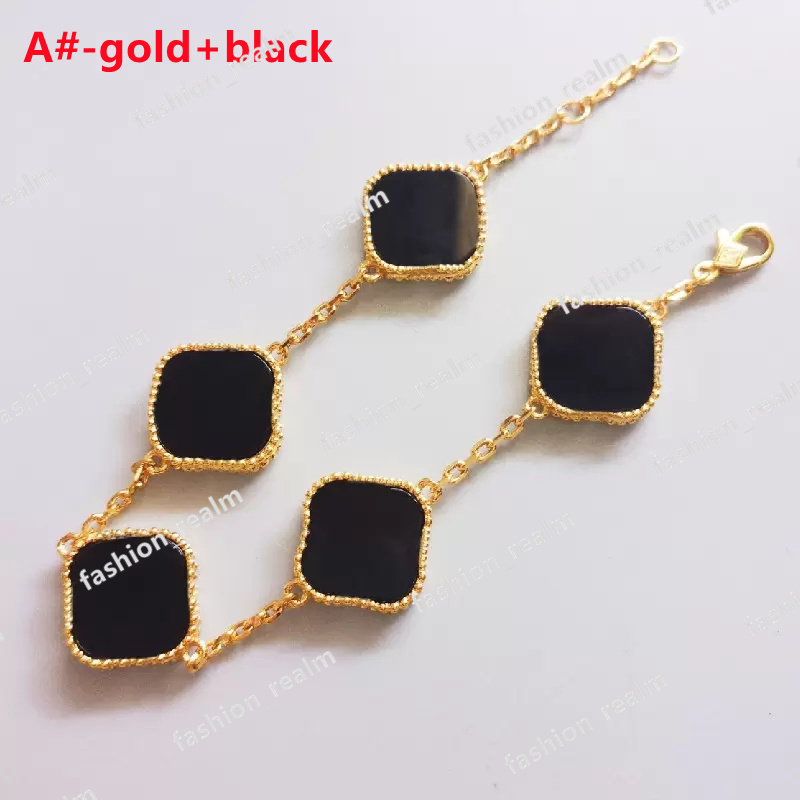 20 Options Four Leaf Clover Bracelets Classic Elegant Five Flower Charm Love bracelet Stainless Steel 18K silver Link Chain Wedding designer jewelry for Women gift
20 Options Four Leaf Clover Bracelets Classic Elegant Five Flower Charm Love bracelet Stainless Steel 18K silver Link Chain Wedding designer jewelry for Women gift