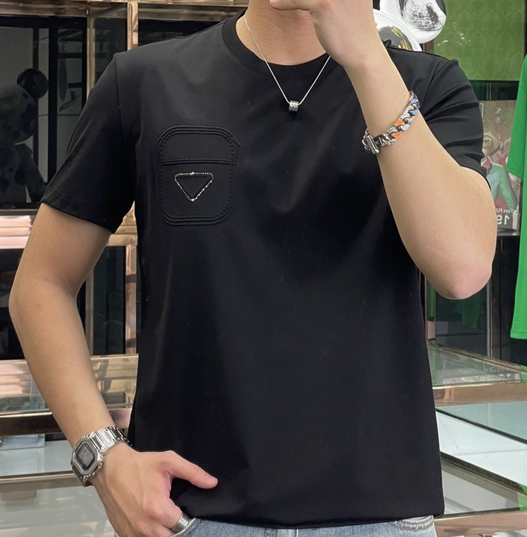 Mens Designers T Shirts Letter Print Black Solid Fashion Designer Summer Short Sleeve High Quality Cotton Tees Short Sleeves Size -XXL, White
Mens Designers T Shirts Letter Print Black Solid Fashion Designer Summer Short Sleeve High Quality Cotton Tees Short Sleeves Size -XXL, White