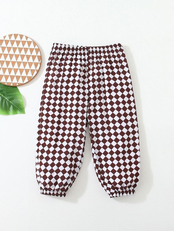Baby Allover Geo Print Carrot Pants SHE