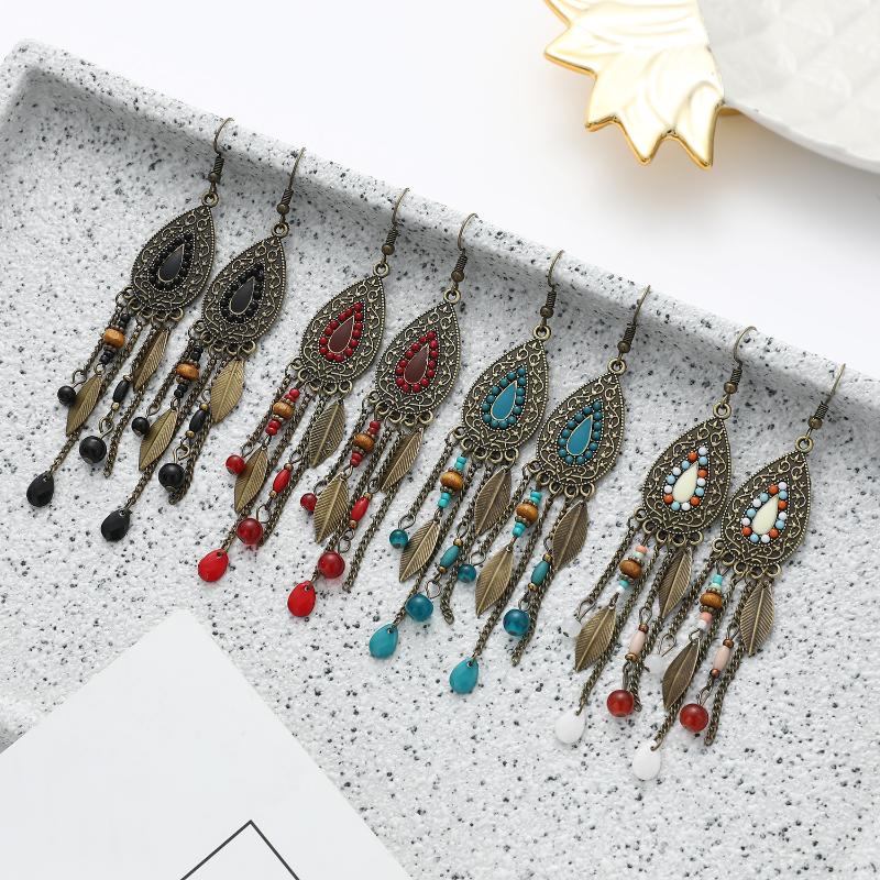 Dangle & Chandelier Ladies Fashion Earrings Bohemian Ethnic Style Retro Long Tassel Jewelry Earring
Dangle & Chandelier Ladies Fashion Earrings Bohemian Ethnic Style Retro Long Tassel Jewelry Earring