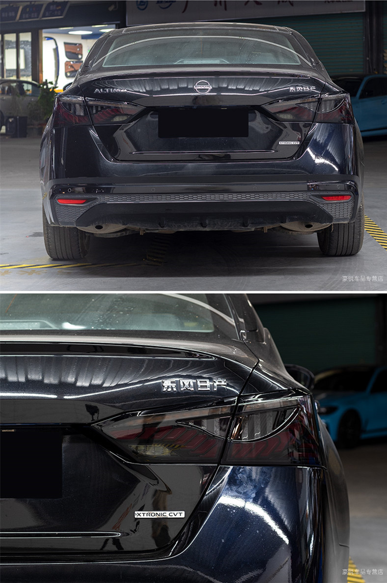 All LED Taillights For Teana LED Tail Light 19-21 Altima Dragon Scale Dynamic Turn Signal Rear Fog Reverse Lamp