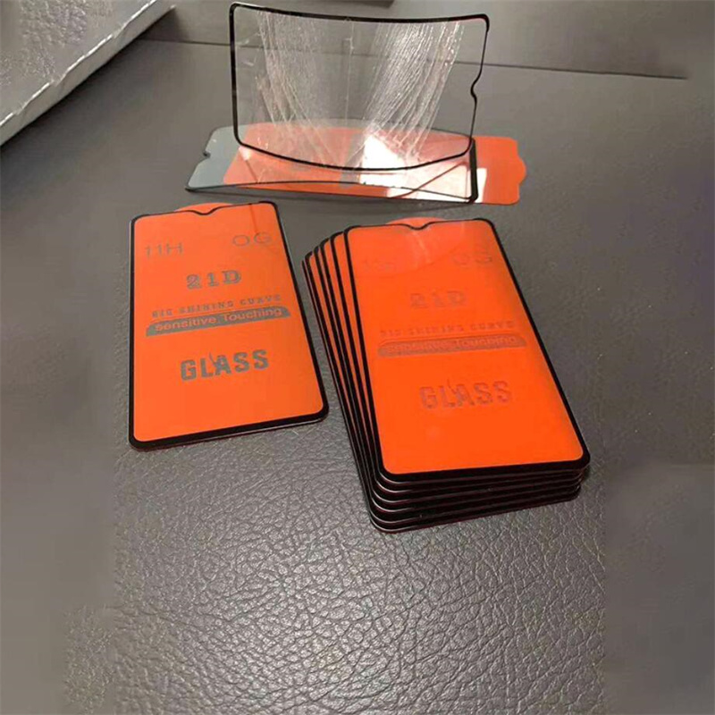 21D Full Coverage Tempered Glass Cell Phone Screen Protector for IPhone 17 Air 16 15 14 Plus 12 Pro Max 13 Mini 11 X Xs Xr 8 7 Plus Without Package