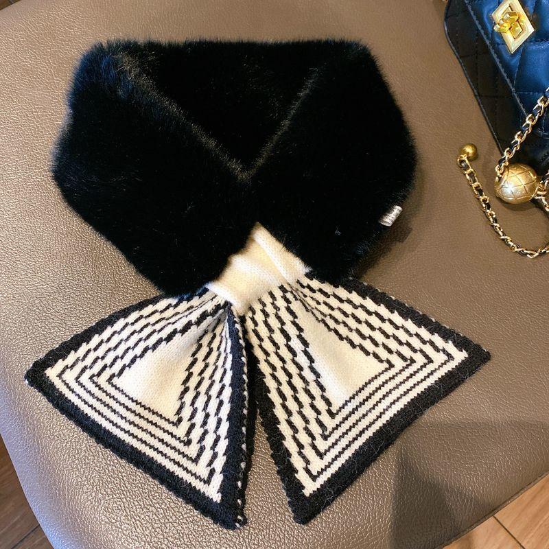Scarves Fur Collar Korea Style Ins Creative Imitation Stripe Warm Wool Knitting Scarf WomenScarves ScarvesScarves
Scarves Fur Collar Korea Style Ins Creative Imitation Stripe Warm Wool Knitting Scarf WomenScarves ScarvesScarves