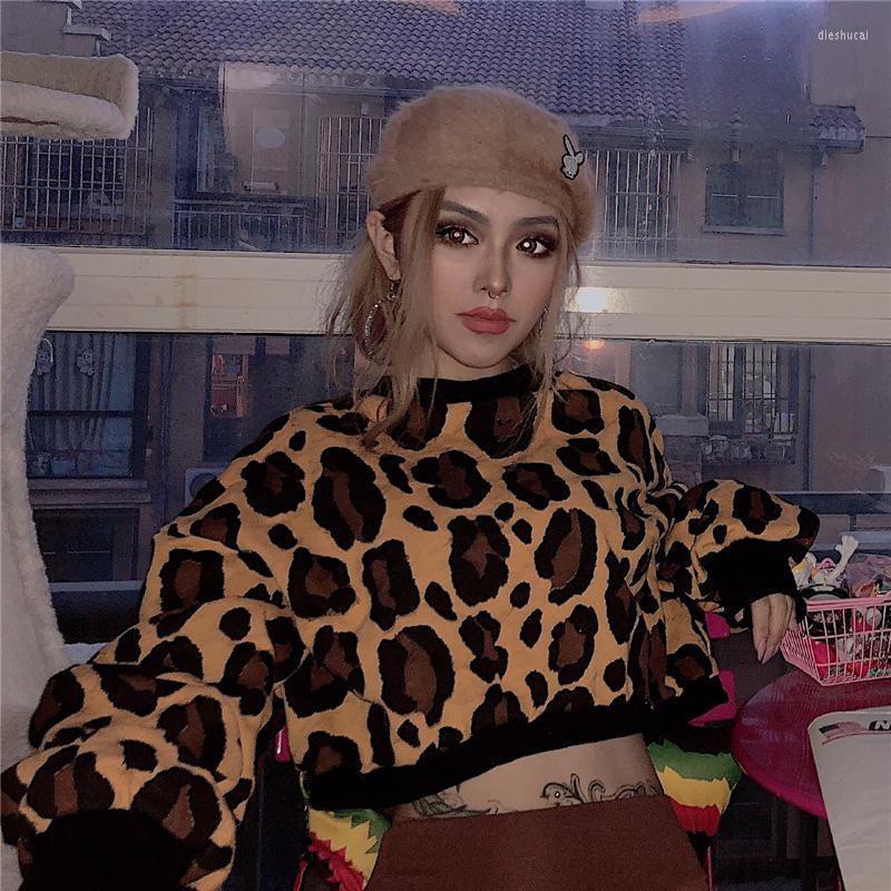 Women' Hoodies & Sweatshirts Leopard Print Short Top Long-sleeve O Neck 2022 Eu Us Style Loose Casual Autumn L1197, Dark brown
Women' Hoodies & Sweatshirts Leopard Print Short Top Long-sleeve O Neck 2022 Eu Us Style Loose Casual Autumn L1197, Dark brown