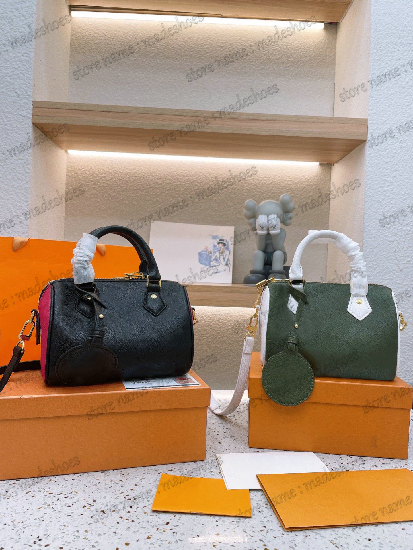 SPEEDY BANDOULIÈRE 20 Bags Spring in The City Summer 2022 Multicolor Duffle Speedy 20 25 Pillow Handle Bag Designer Monograms Flower Green Red Hhandbag With Padlock
SPEEDY BANDOULIÈRE 20 Bags Spring in The City Summer 2022 Multicolor Duffle Speedy 20 25 Pillow Handle Bag Designer Monograms Flower Green Red Hhandbag With Padlock