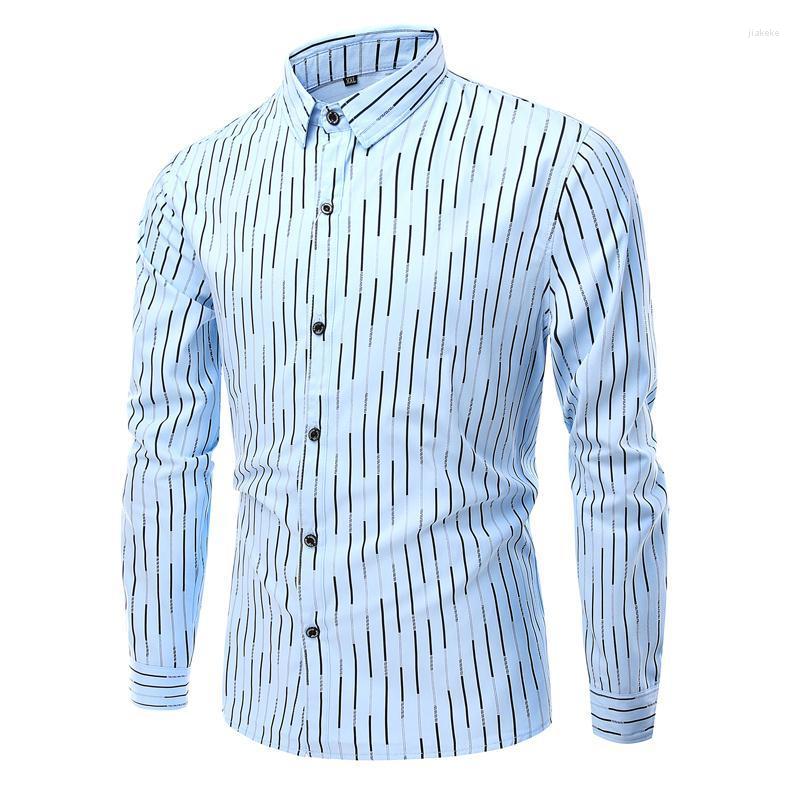 Men's Dress Shirts Formal For Men Striped Long Sleeved Non-iron Business Slim Fit Solid Twill Social Man Fashion Work ClothingMen's, C8855 qian lan se
Men's Dress Shirts Formal For Men Striped Long Sleeved Non-iron Business Slim Fit Solid Twill Social Man Fashion Work ClothingMen's, C8855 qian lan se