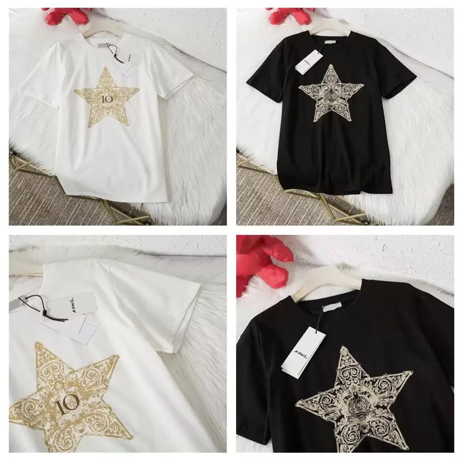 Famous Womens Men T-Shirts cotton short sleeve T shirt for men women with loose blouse Causal Sports Tops Size S-4XL, G 6
Famous Womens Men T-Shirts cotton short sleeve T shirt for men women with loose blouse Causal Sports Tops Size S-4XL, G 6
