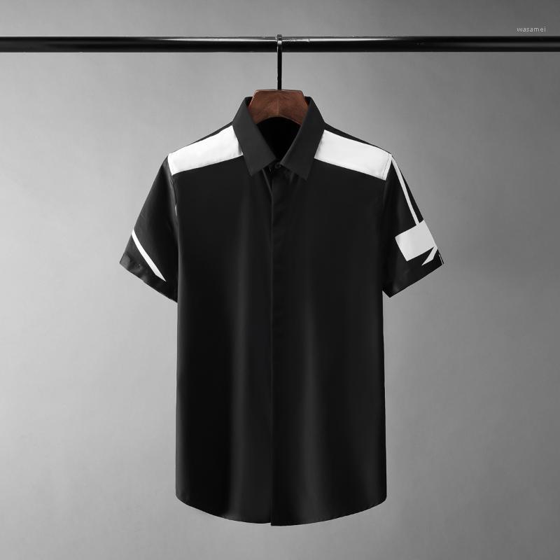 Men's Casual Shirts Cotton Male Luxury Short Sleeve Geometry Printing Mens Dress Fashion Slim Fit Party Man 4xl, Black
Men's Casual Shirts Cotton Male Luxury Short Sleeve Geometry Printing Mens Dress Fashion Slim Fit Party Man 4xl, Black