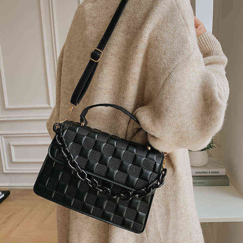 High Quality Women Small Pu Leather Chain Handbags Fashion Ladies Crossbody Bags Designer Female Casual Shoulder Messenger Bag G220427, Yellow
High Quality Women Small Pu Leather Chain Handbags Fashion Ladies Crossbody Bags Designer Female Casual Shoulder Messenger Bag G220427, Yellow