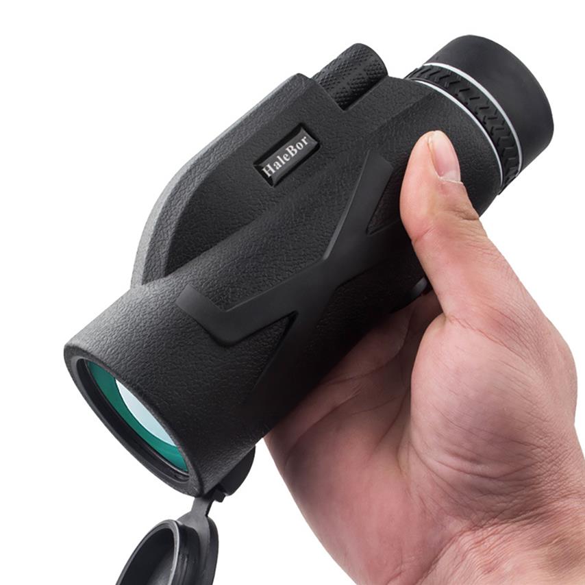Epacket 80X100 Monocular Telescope Super Zoom Optical Lens Binoculars Mini Lightweight Folding Telescope Dual HD Night Vision