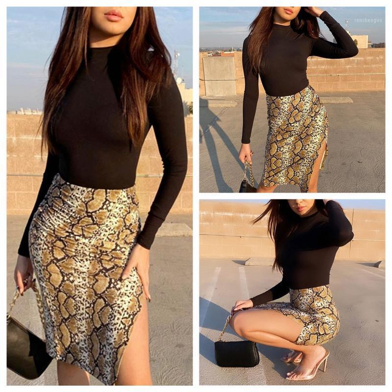 Skirts Women' High Waist Animal Snake Printed Package Hip Skirt Bodycon Fashion Street Style Split Bottoms Lady, A1
Skirts Women' High Waist Animal Snake Printed Package Hip Skirt Bodycon Fashion Street Style Split Bottoms Lady, A1