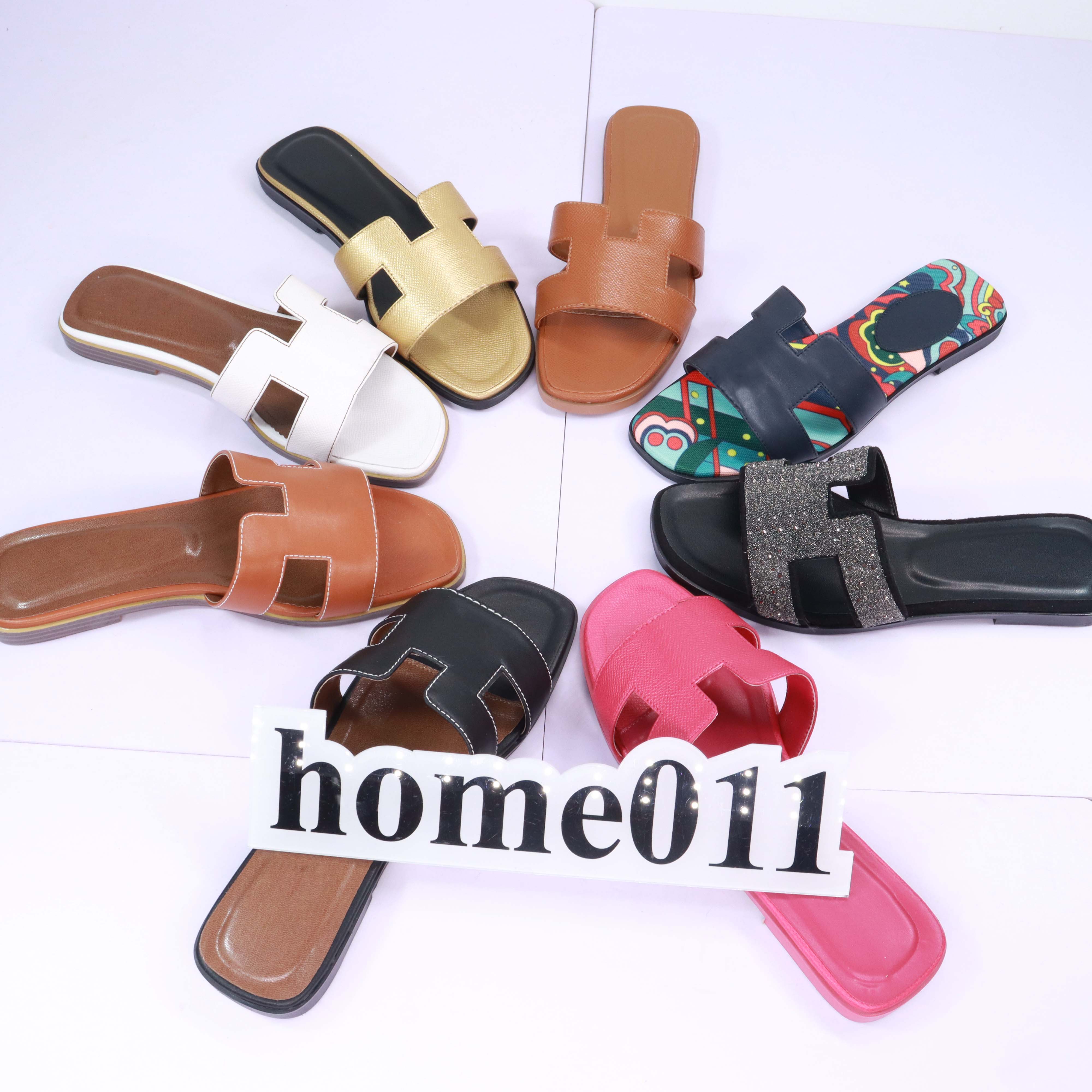 Net red H slippers female summer flat fashion outside leather H sandals of the beach tourism word slipper, #34
Net red H slippers female summer flat fashion outside leather H sandals of the beach tourism word slipper, #34