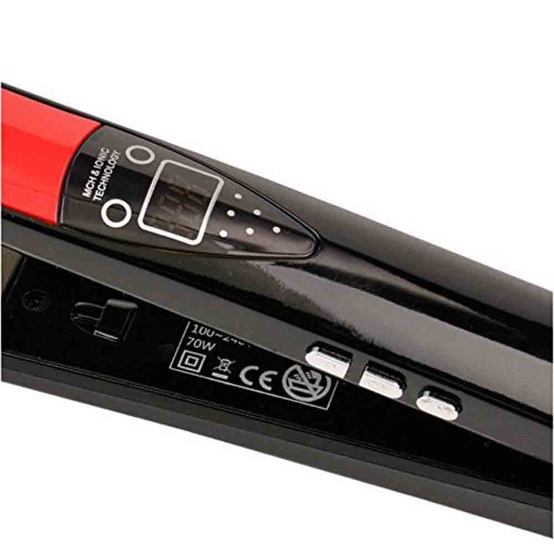 LCD Display plates Flat Iron 1 inch Straightening Irons Styling Tools Professional Hair Straightener 220623