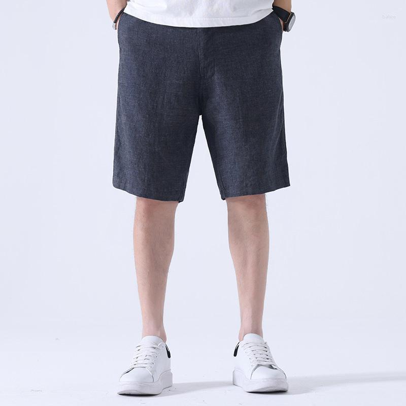 Men's Shorts Pure Linen Men's Casual Loose Summer Outdoor Fashion Cropped Beach PantsMen's, Blue and black
Men's Shorts Pure Linen Men's Casual Loose Summer Outdoor Fashion Cropped Beach PantsMen's, Blue and black