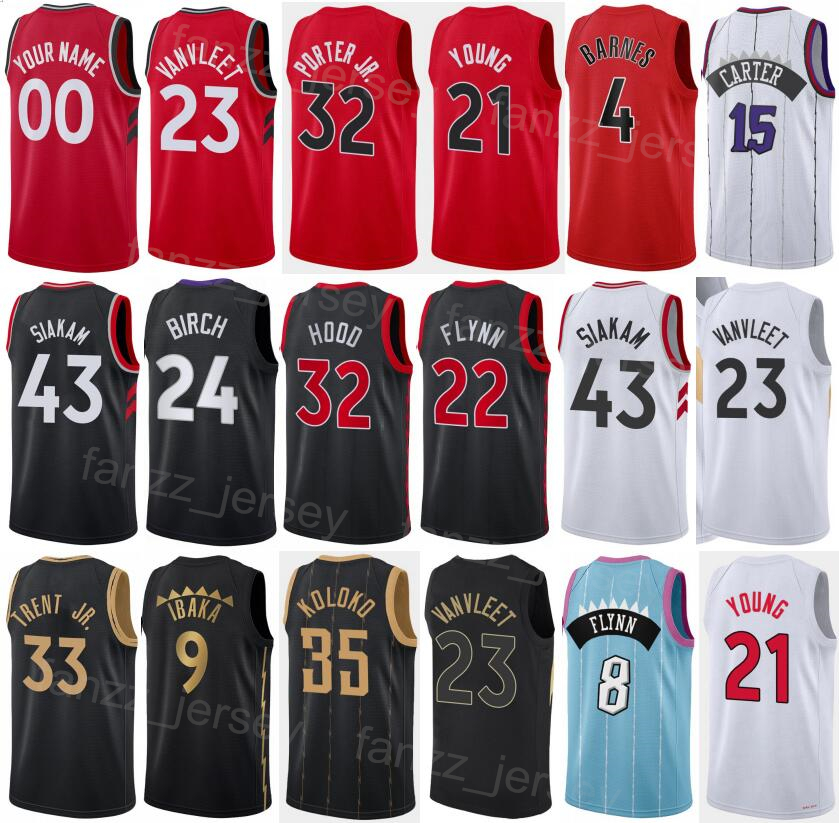 

Print City Classic Basketball Edition Khem Birch Jersey 24 Malachi Flynn 22 Thaddeus Young 21 Christian Koloko 35 Otto Porter Jr 32 Chris Boucher 25 Shirt Men Woman, Red