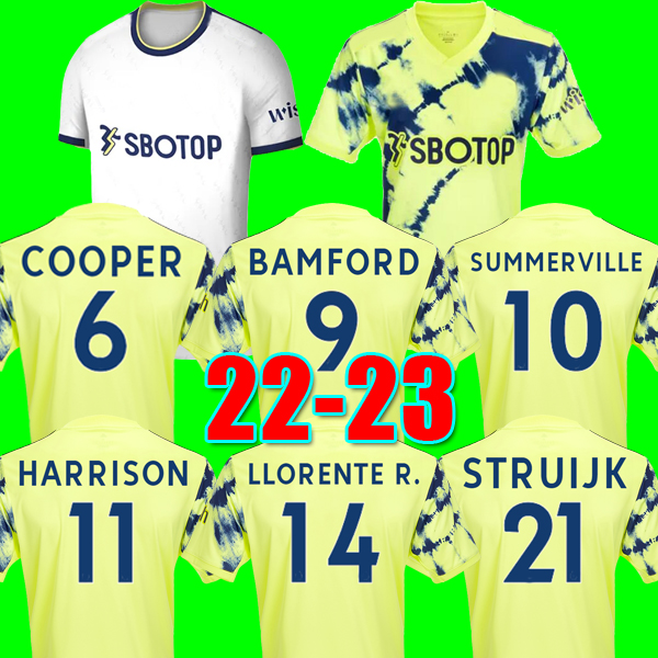 22 23 BAMFORD Soccer Jerseys STRUIJK SUMMERVILLE HARRISON home top kit 2022 2023 Leeds Unitedes SINISTERRA JAMES AARONSON football shirt Uniforms Men kids sets, 22-23 home
22 23 BAMFORD Soccer Jerseys STRUIJK SUMMERVILLE HARRISON home top kit 2022 2023 Leeds Unitedes SINISTERRA JAMES AARONSON football shirt Uniforms Men kids sets, 22-23 home