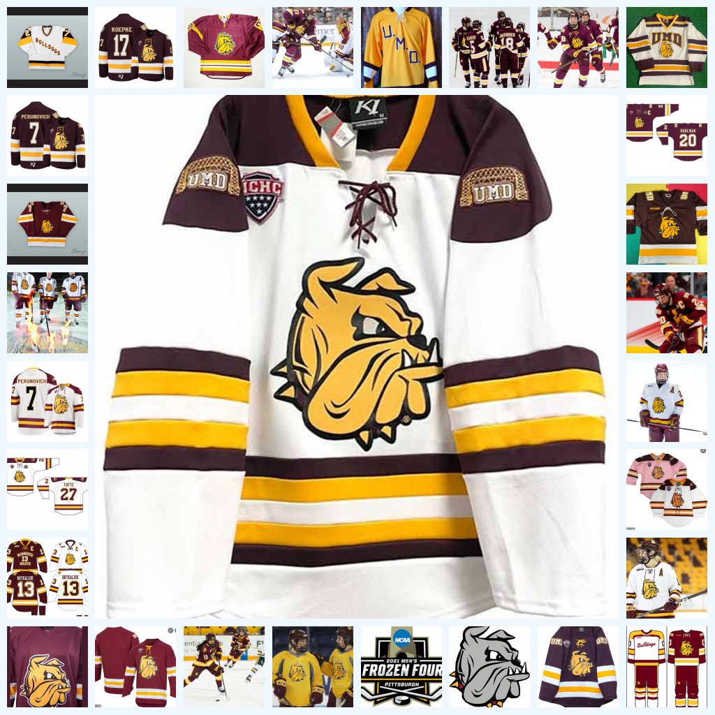NCAA Custom UMD Minnesota Duluth Bulldogs Stitched Hockey Jersey 22 Thomas Milani 89 Jack Connolly 17 Keith Christiansen 25 Tom Kurvers 32 Hunter Shepard Jerseys
NCAA Custom UMD Minnesota Duluth Bulldogs Stitched Hockey Jersey 22 Thomas Milani 89 Jack Connolly 17 Keith Christiansen 25 Tom Kurvers 32 Hunter Shepard Jerseys