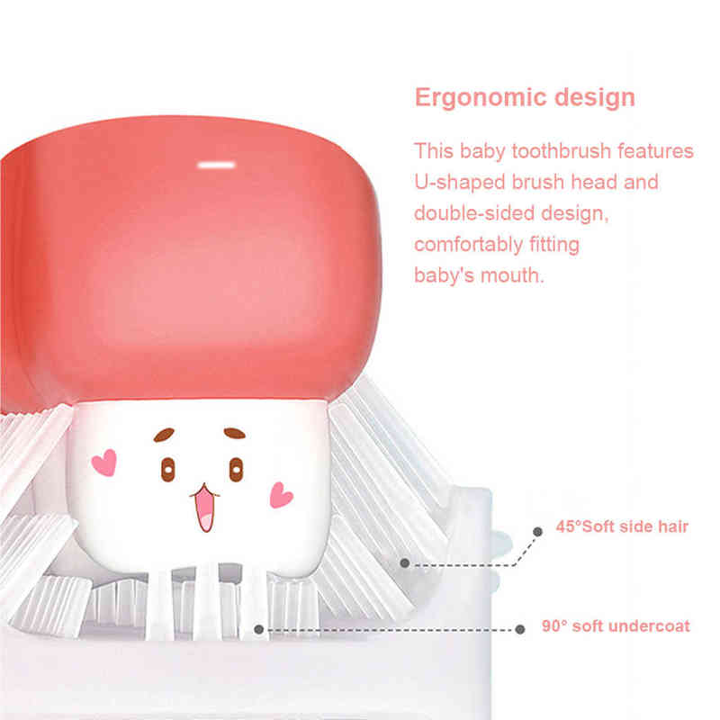 Toothbrush Children's Toothbrush Baby U-shaped Child Teethers Soft Silicone Born Brush Kids Teeth Oral Care Cleaning Health 0511