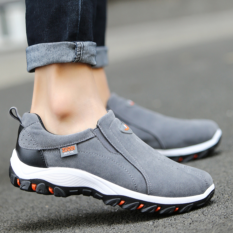 Safety Shoes Casual Men Sneakers Soft Outdoor Walking Loafers Comfortable Male Footwear Light Plus Size 48 220831