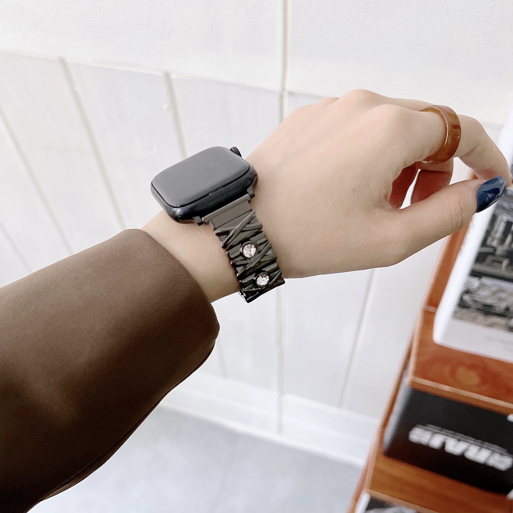 Watch Straps Guard 45mm bands Stainless Steel 38mm 41mm 44mm For Apple Strap Series 7 3 4 5 SE 6 Watchband Bracelet Kinds Color Connector Cool for Sum