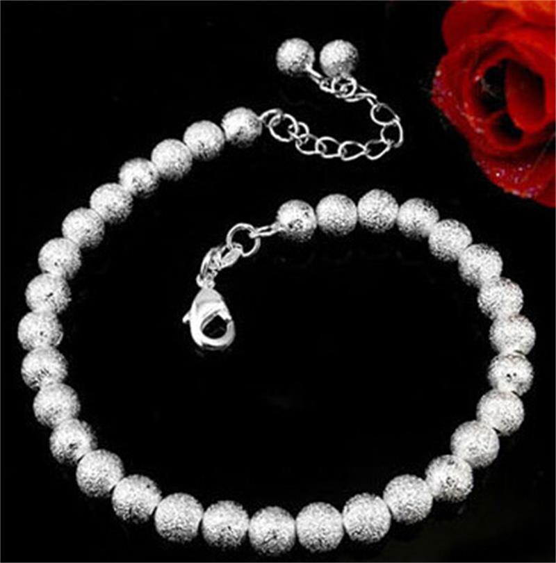 Fashion Exquisite Innovative Bracelet Full Frosted Bead Silver Plated Buddha Bead Bracelet Silver Plated Bracelet
Fashion Exquisite Innovative Bracelet Full Frosted Bead Silver Plated Buddha Bead Bracelet Silver Plated Bracelet