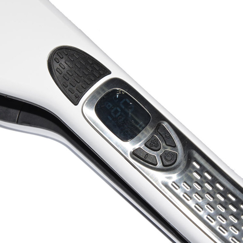 Drop Steam Hair Straightener Brush Professional Electric Straightening Comb Ceramic Flat Iron Styling Tool 220623