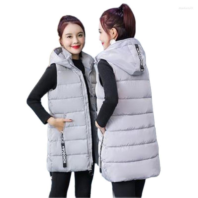 Women's Vests Autumn Winter Women Waistcoat 2022 Female Sleeveless Outerwear Jacket Hooded Warm Long Coat Colete Feminino Gilet Overcoat Str, Red
Women's Vests Autumn Winter Women Waistcoat 2022 Female Sleeveless Outerwear Jacket Hooded Warm Long Coat Colete Feminino Gilet Overcoat Str, Red