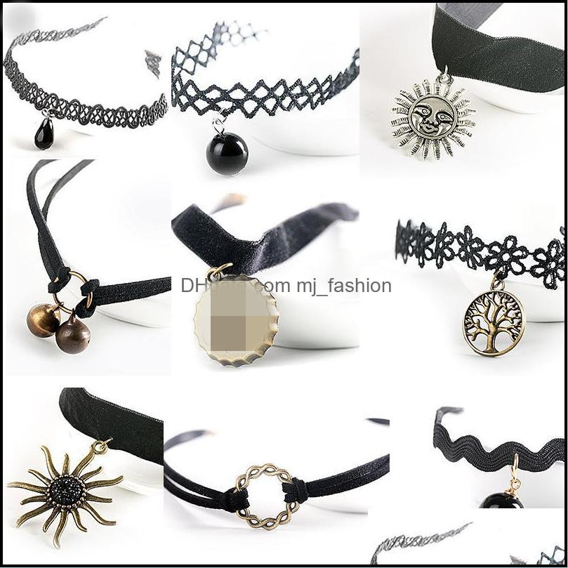 Charm Bracelets Necklaces Pendants High Quality Jewelry Wholesale Lace Collar Ribbon Neckband Bell Starfish Necklace Pretty V Bdehome Dhi1W
Charm Bracelets Necklaces Pendants High Quality Jewelry Wholesale Lace Collar Ribbon Neckband Bell Starfish Necklace Pretty V Bdehome Dhi1W