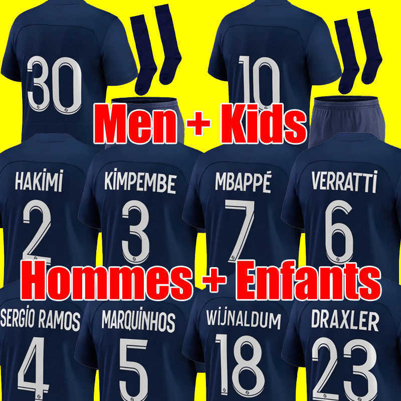 PLAYER 30 10 MBAPPE 7 HAKIMI SERGIO RAMOS WIJNALDUM psGS soccer jerseys 21 22 23 Maillots football shirt 2022 2023 men kids kit sets uniform, 21-22 3rd 
PLAYER 30 10 MBAPPE 7 HAKIMI SERGIO RAMOS WIJNALDUM psGS soccer jerseys 21 22 23 Maillots football shirt 2022 2023 men kids kit sets uniform, 21-22 3rd