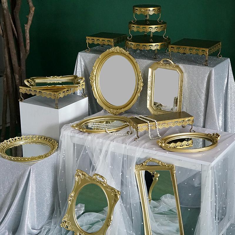Other Bakeware Cake Stand Gold Cupcake Mirror Trays 1 Piece Showcase Home Decoration Tools Wedding Dessert Candy Bar Supplier
Other Bakeware Cake Stand Gold Cupcake Mirror Trays 1 Piece Showcase Home Decoration Tools Wedding Dessert Candy Bar Supplier