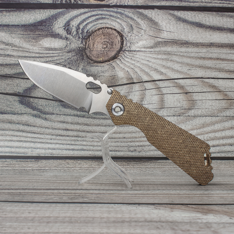 EVIL EYES Custom Strider SNG #76 Folding Knife Survival Tools Brown Crystalline Titanium Handle High Hardness M390 Blade Tactical Outdoor Equipment Pocket EDC
EVIL EYES Custom Strider SNG #76 Folding Knife Survival Tools Brown Crystalline Titanium Handle High Hardness M390 Blade Tactical Outdoor Equipment Pocket EDC