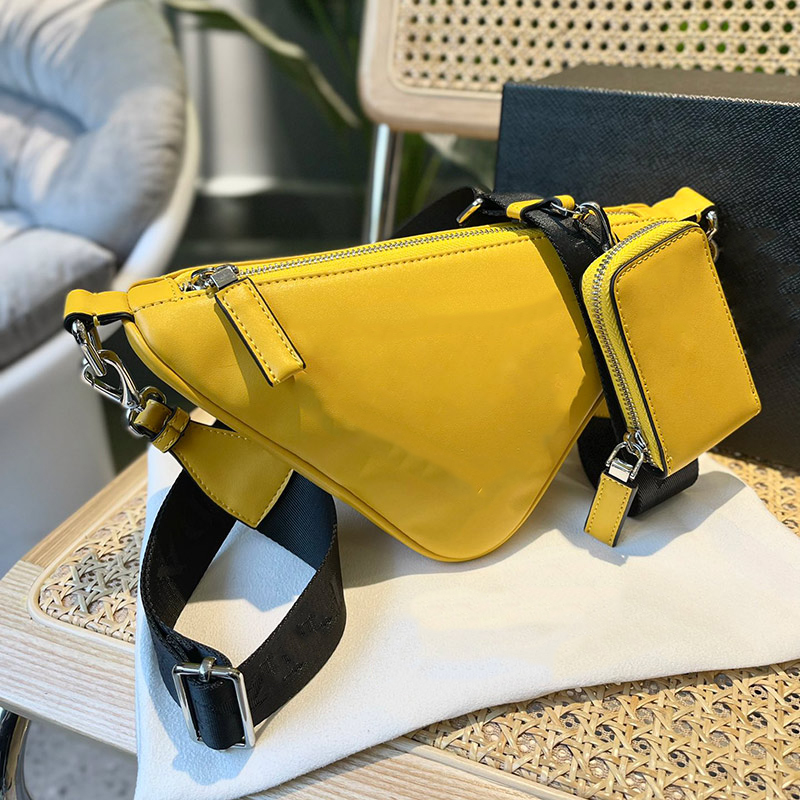 Men Shoulder Bags Fashion Triangle Handbag Women Leather Mini Coin Case Wallets 2 Pcs Sets Purse Luxury Designer Crossbod, Increase freight
Men Shoulder Bags Fashion Triangle Handbag Women Leather Mini Coin Case Wallets 2 Pcs Sets Purse Luxury Designer Crossbod, Increase freight