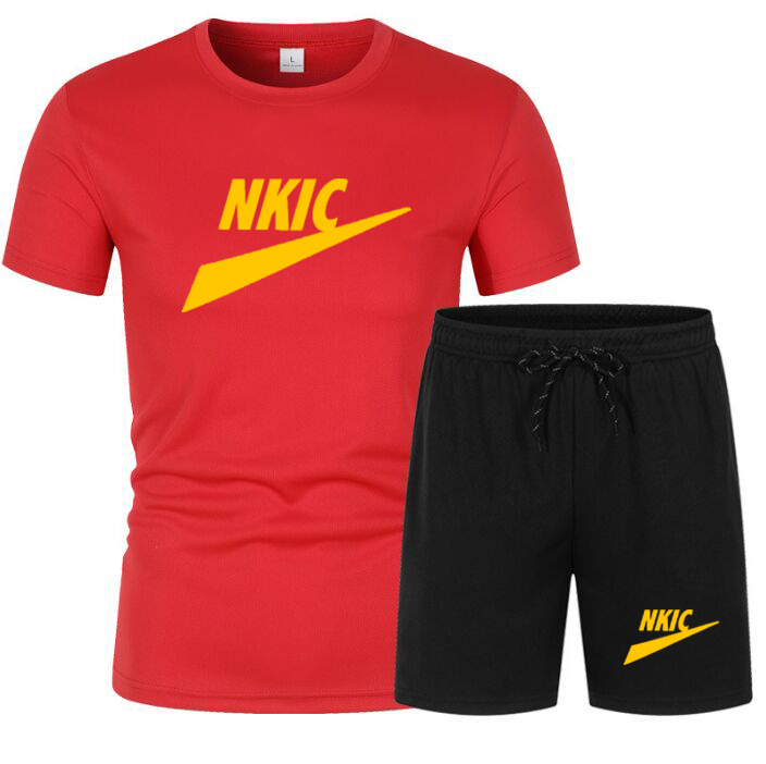 2022 Men's Tracksuit Suit 100% Cotton T-Shirt Sportswear Fitness Sports 2 Sets Clothes Brand LOGO Sweatpants Male Plus Size S-2XL, Black
2022 Men's Tracksuit Suit 100% Cotton T-Shirt Sportswear Fitness Sports 2 Sets Clothes Brand LOGO Sweatpants Male Plus Size S-2XL, Black