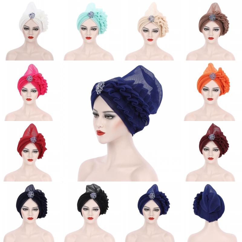 Beanie/Skull Caps Summer Breathable Mesh Turbans Women African Headties Party Headwear Muslim Islamic Hijab Cap Pleated Head Wrap Bonnet Hat, Beige
Beanie/Skull Caps Summer Breathable Mesh Turbans Women African Headties Party Headwear Muslim Islamic Hijab Cap Pleated Head Wrap Bonnet Hat, Beige