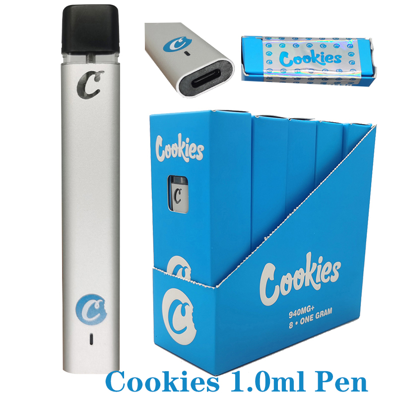 Cookies Disposable Vapes Pens Cartridges 1.0ml Rechargeable E cigarette Pods Empty Cart 510 Thread Battery 240mah Thick Oil Starter Kits Vaporizer Instock
Cookies Disposable Vapes Pens Cartridges 1.0ml Rechargeable E cigarette Pods Empty Cart 510 Thread Battery 240mah Thick Oil Starter Kits Vaporizer Instock