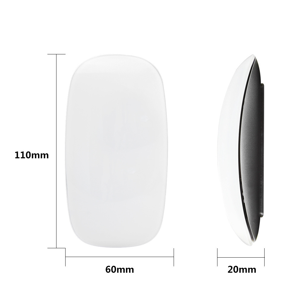 Epacket 24G wireless Mice Arc Touch magic mouse ergonomic ultrathin mouse optical 1000 DPI