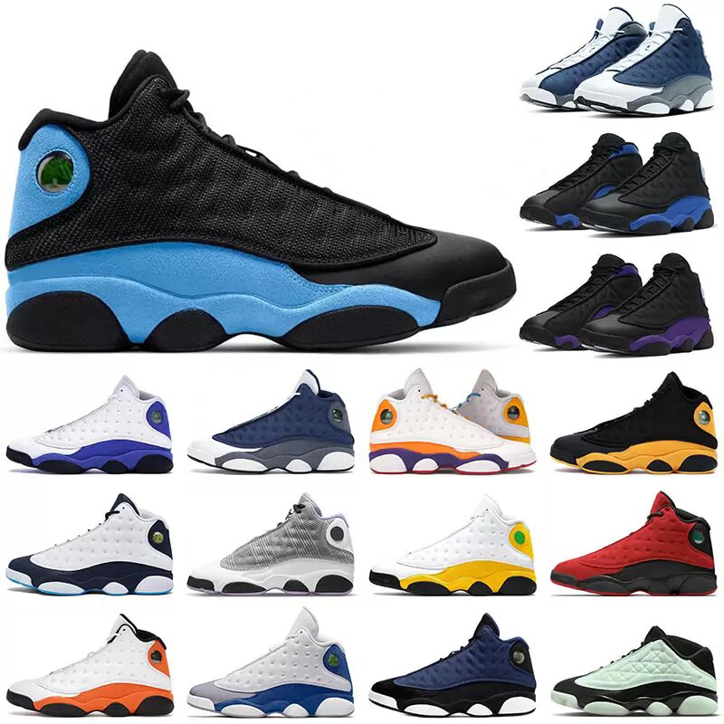 13s Basketball Shoes French Blue Court Purple Lucky Green Hyper Royal Chicago Red Flint Men Women Sports Shoes Size 36-46, 11 
13s Basketball Shoes French Blue Court Purple Lucky Green Hyper Royal Chicago Red Flint Men Women Sports Shoes Size 36-46, 11