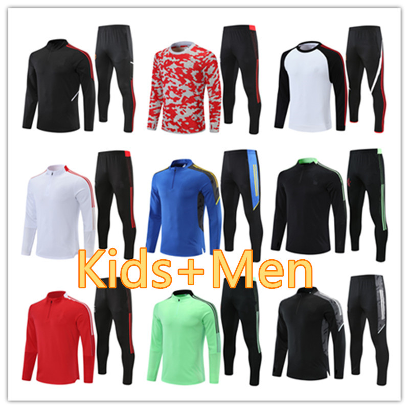 22 23 Men and kids soccer tracksuit jersey football Adult chandal futbol survetement training wear sportswear suit, 18
22 23 Men and kids soccer tracksuit jersey football Adult chandal futbol survetement training wear sportswear suit, 18