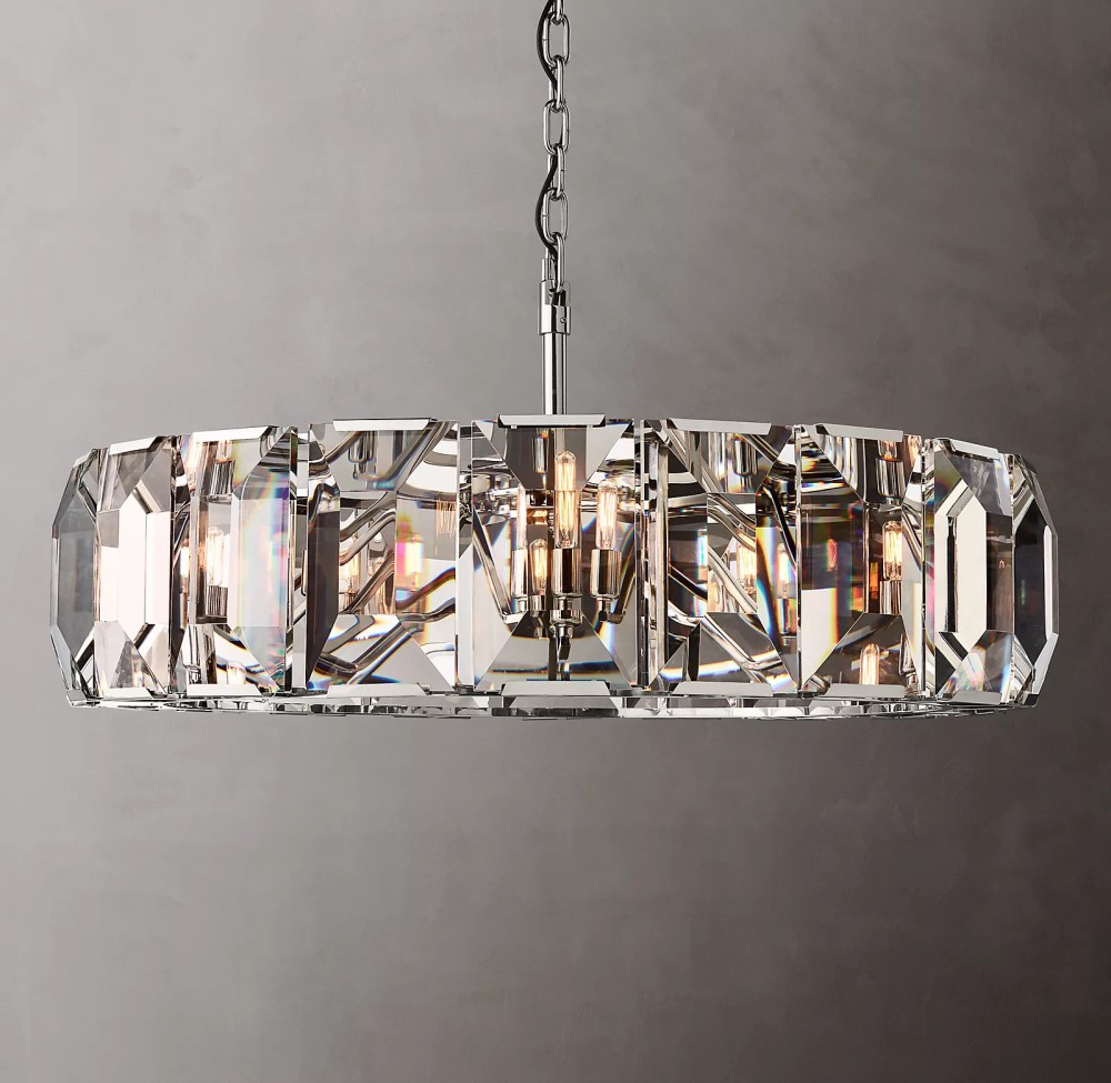Harlow Crystal Round Chandeliers Modern Retro LED Brass Chrome Black Metal Pendant Lights Bedroom Living Room Dining Room Lamps
Harlow Crystal Round Chandeliers Modern Retro LED Brass Chrome Black Metal Pendant Lights Bedroom Living Room Dining Room Lamps