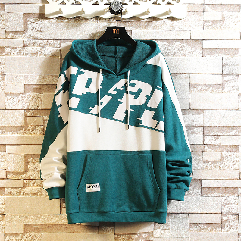 Men Hoodies 5XL 6XL 7XL Plus Size Streetwear Hooded Sweatshirts Male Black Autumn Hip Hop Ribbons Outwear 220816