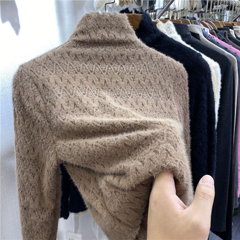 Women's Sweaters Plus Velvet Lace Sweater Women 2022 Autumn And Winter Korean Bottoming Shirt Flower Pattern Half-Collar Hollow TopWomen's, Plus velvet white
Women's Sweaters Plus Velvet Lace Sweater Women 2022 Autumn And Winter Korean Bottoming Shirt Flower Pattern Half-Collar Hollow TopWomen's, Plus velvet white