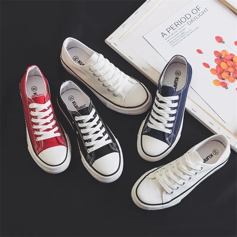 Classics Lace Up Canvas Shoes Women Espadrilles Platform Sneakers White Black Red Flats Fashion Running Creepers Zapatos 220616
Classics Lace Up Canvas Shoes Women Espadrilles Platform Sneakers White Black Red Flats Fashion Running Creepers Zapatos 220616