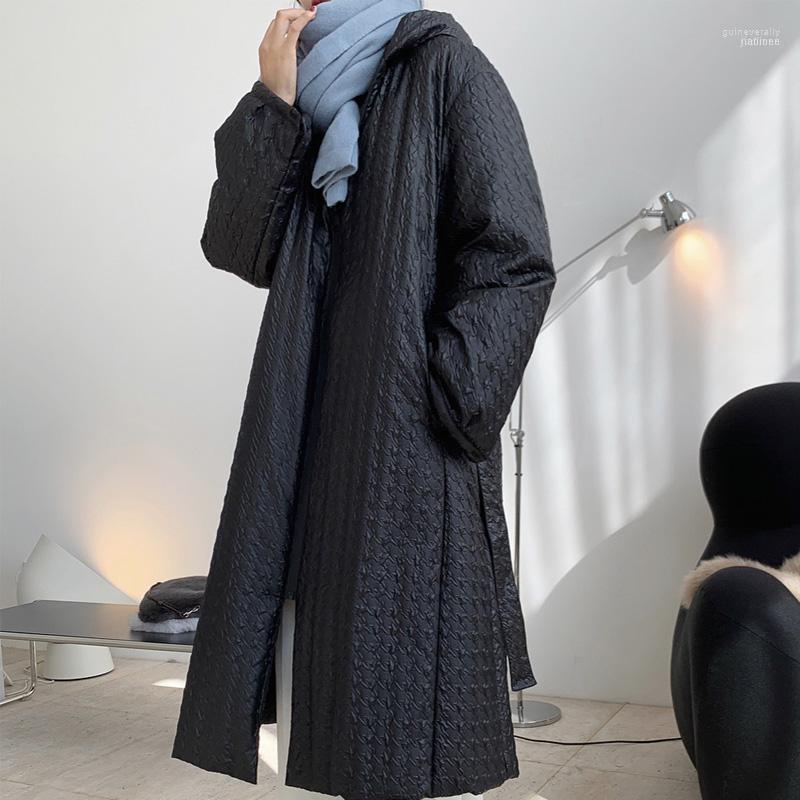Winter Women' Cotton Clothes Casual Solid Color Belt Decoration Long Loose Hooded Clothes1 Guin22, Black
Winter Women' Cotton Clothes Casual Solid Color Belt Decoration Long Loose Hooded Clothes1 Guin22, Black