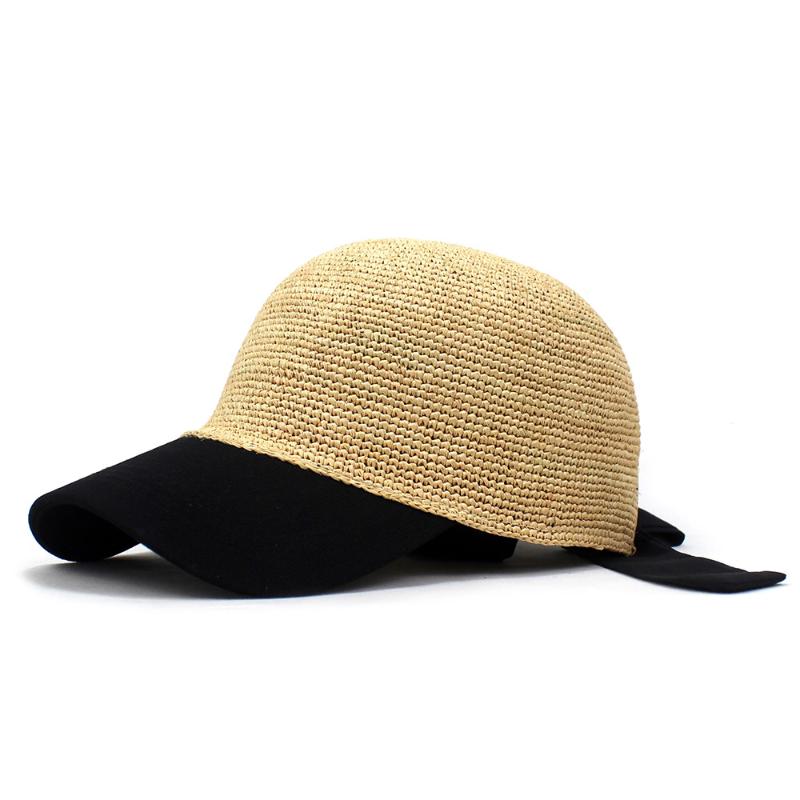 Wide Brim Hats Korean Version Of Raffia Hat Ladies Summer Sun Black Stitching Sunscreen Breathable Baseball Cap, Khaki
Wide Brim Hats Korean Version Of Raffia Hat Ladies Summer Sun Black Stitching Sunscreen Breathable Baseball Cap, Khaki