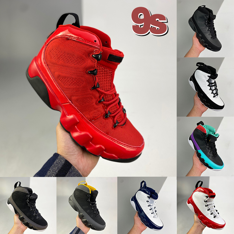 New 9 9s Chile Red mens basketball shoes bred patent university pearl blue white gym red OG Space Jam dream it fashion Sneakers men sports trainers US 7-13, 10 shoe box
New 9 9s Chile Red mens basketball shoes bred patent university pearl blue white gym red OG Space Jam dream it fashion Sneakers men sports trainers US 7-13, 10 shoe box